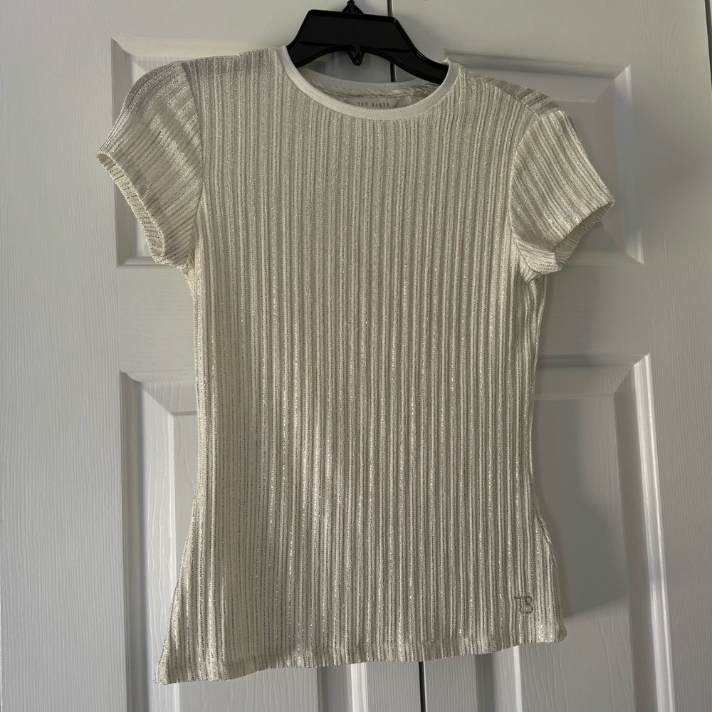 Ted Baker Sparkly Top size 0